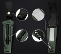 Nóż taktyczny wojskowy ratowniczy turystyczny survival krzesiwo przecinak zbijak osełka 25cm