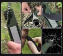 Nóż taktyczny wojskowy ratowniczy turystyczny survival krzesiwo przecinak zbijak osełka 25cm