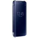 Oficjalne etui Clear View Cover do Samsunga Galaxy S6 Edge - niebieskie