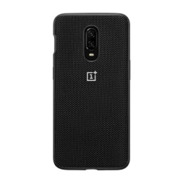 Oficjalne etui zderzakowe OnePlus 6T - czarny nylon