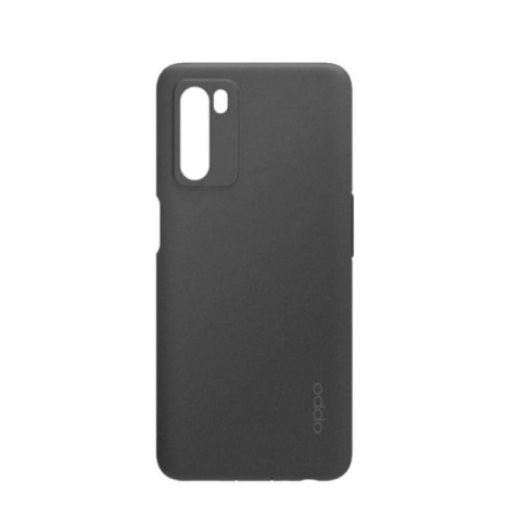 Oficjalnie czarne etui na telefon Oppo A16s/A54s z TPU - PC083