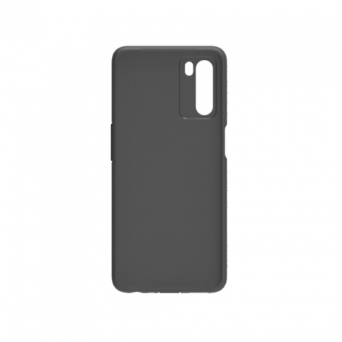 Oficjalnie czarne etui na telefon Oppo A16s/A54s z TPU - PC083