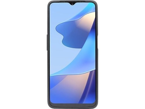 Oficjalnie czarne etui na telefon Oppo A16s/A54s z TPU - PC083