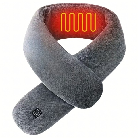 Podgrzewany Szalik Elektryczny Szal Grzewczy Ocieplacz Ogrzewacz Zimowy USB