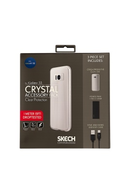 SKECH Crystal Zestaw Akcesoriów Samsung Galaxy S8