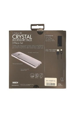 SKECH Crystal Zestaw Akcesoriów Samsung Galaxy S8