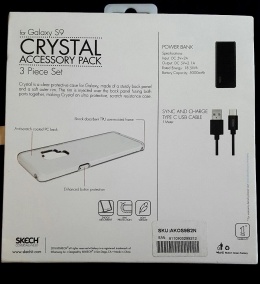 SKECH Crystal Zestaw Akcesoriów Samsung Galaxy S9