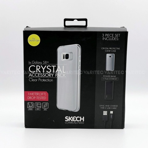 SKECH Crystal Zestaw akcesoriów Samsung Galaxy S8+