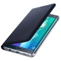 Samsung S6 edge plus Flip Wallet etui z klapką niebieski