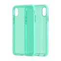 Silikonowe etui Tech21 Evo Check Aquamarine do Apple iPhone XS Max