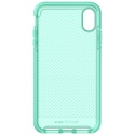 Silikonowe etui Tech21 Evo Check Aquamarine do Apple iPhone XS Max