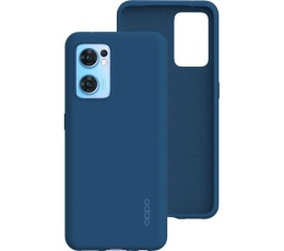 Silikonowe etui do OPPO Find X5 Lite - niebieskie