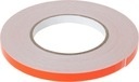 Taśma piankowa dwustronna REBEL 1 mm x 10 mm x 10 m biały