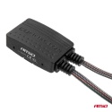 AMiO Żarówki LED X3 Canbus 90W H1