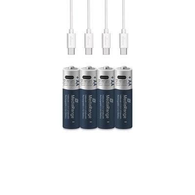 Akumulator litowo-jonowy AA 1,5 V/1400 MAH 4P MRBAT161 MEDIARANGE