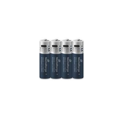 Akumulator litowo-jonowy AA 1,5 V/1400 MAH 4P MRBAT161 MEDIARANGE