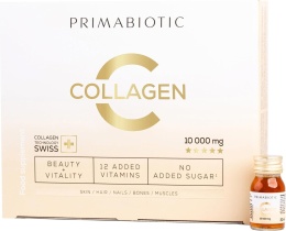 Collagen Liquid - Primabiotic Collagen 10000 mg | 30 Shots of 30 ml (900 ml) | Premium Drink Supplement for Beauty | 95% Absorpt