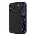 Etui iPhone 17 Forcell Rubber Premium zgodny z MagSafe czarny 0INT