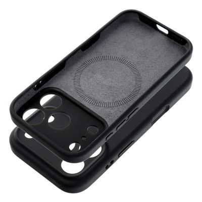 Etui na IPHONE 17 AIR Forcell F-Protect Rubber Premium zgodny z MagSafe czarny 0INT
