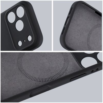 Etui na IPHONE 17 AIR Forcell F-Protect Rubber Premium zgodny z MagSafe czarny 0INT