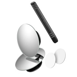 Lusterko samochodowe boczne wypukłe martwe pole Full-view Blind-spot Mirror 2szt