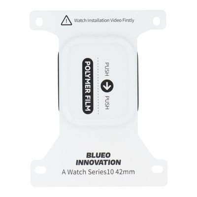 Szkło Hartowane 5D Mr. Monkey Glass - do Apple Watch 10/11 42MM czarny (Anti-Static Strong HD)