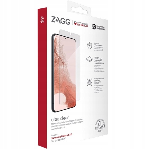 Szklo Invisible Shield dla Samsung S22