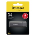 USB USB2 8GB ANTRACITE 3521461 INTENSO