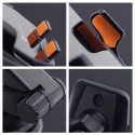 Uchwyt na telefon do samochodu indukcyjny Forcell F-Grip HS6 15W do szyby / kratki czarny
