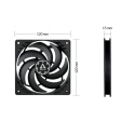 WENTYLATOR OBUDOWY 120MM/ACFAN00187A ARCTIC