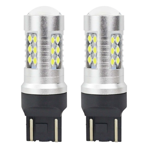 Żarówki LED CANBUS 3030 24SMD T20 7443 W21/5W White 12V 24V AMIO-02126